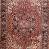 Large Persian Heriz Tribal Rug 410×307