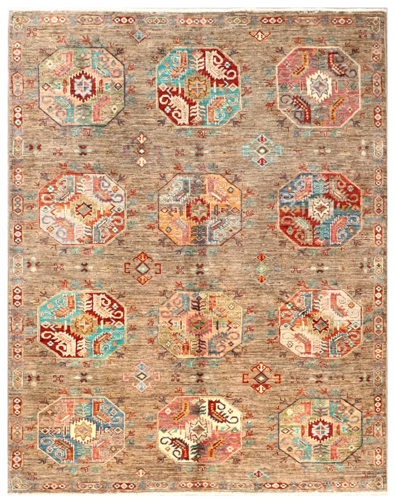 Waziri Rug Sand Waziri Rug- 199 x 155 - Krivo's shop
