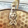 Vintage French brass kindling carrier. - Image 2